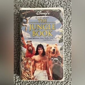 The Jungle Book Movie VHS